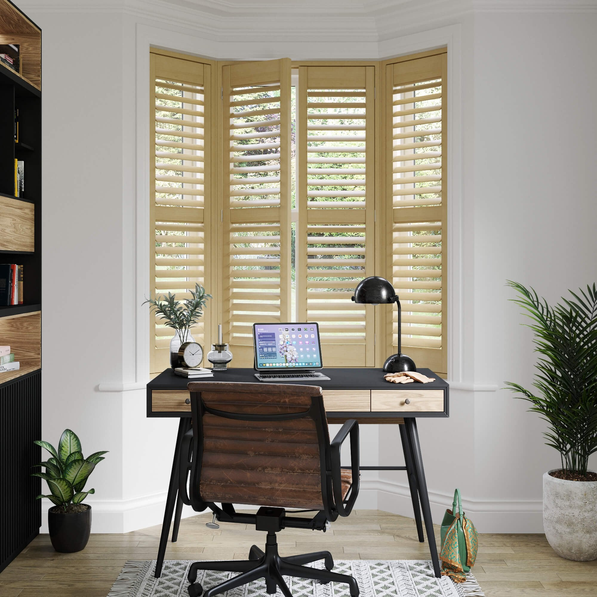 Bay Window Shutters