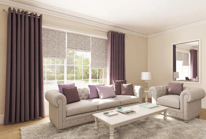 Purple Curtains